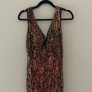 Sequined Mermaid Style Gown